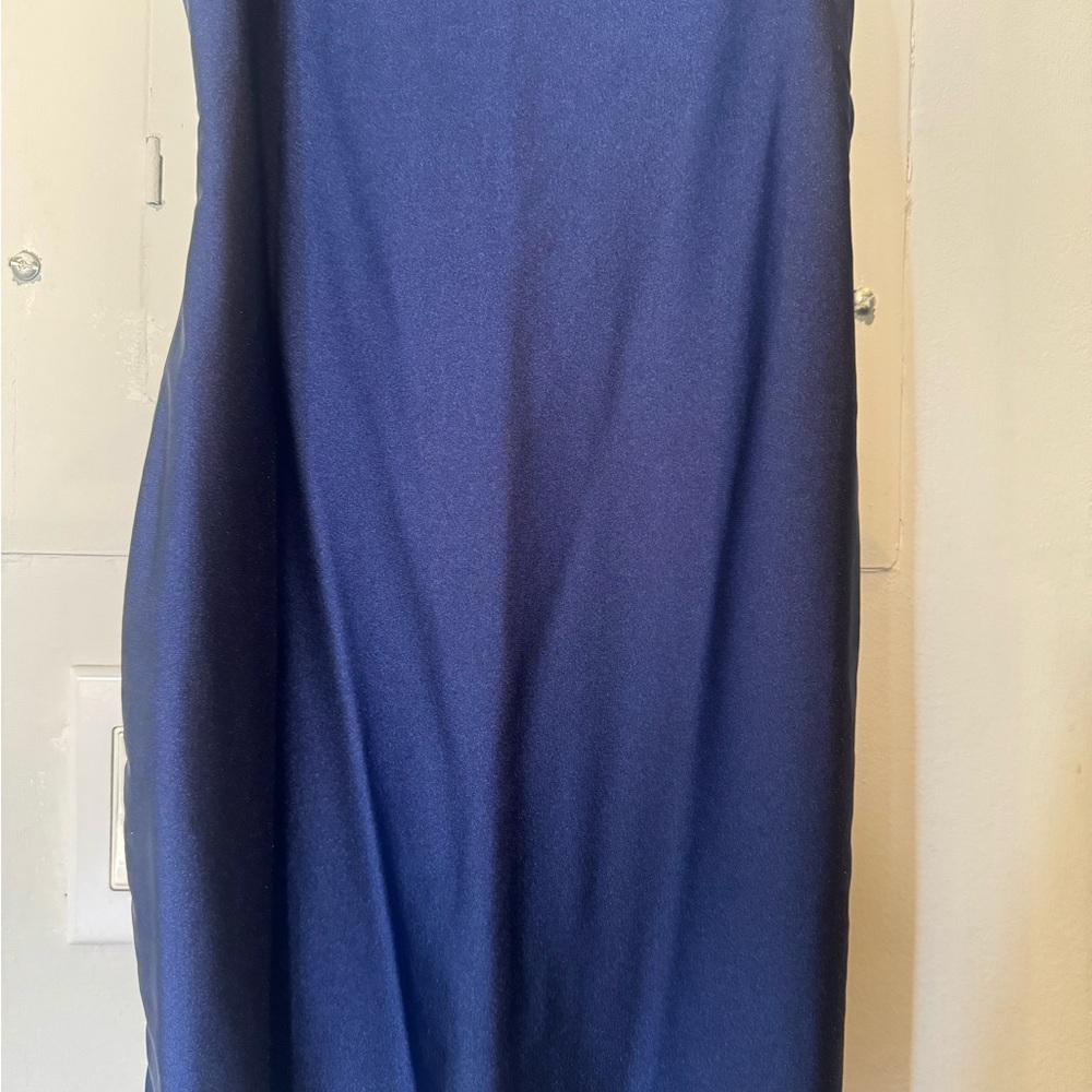 Superdown (Revolve) Elegant Blue Spaghetti Strap … - image 7